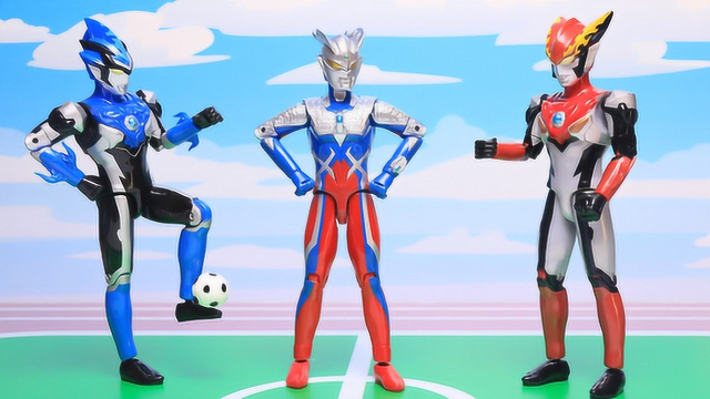 罗布奥特曼兄弟踢足球拒绝赛罗加入连问俩问题故意刁难