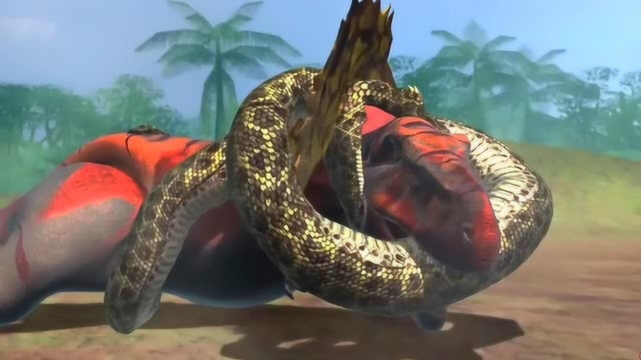 恐龙世界:霸王龙腕龙