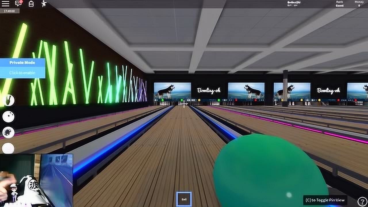 Roblox“保龄球模拟器”波波仔解说:你能一球全倒吗?_腾讯视频