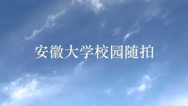 实拍安徽大学,211大学,安徽排名第三的大学