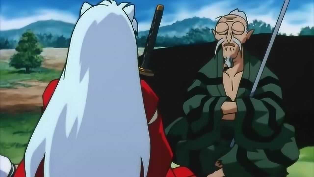 犬夜叉:打造天生牙与铁碎牙的刀匠,刀刀斋正式亮相