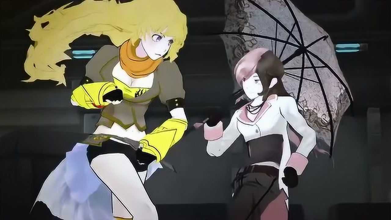 rwby第二季伞妹精彩战斗片段前方高能按头小分队