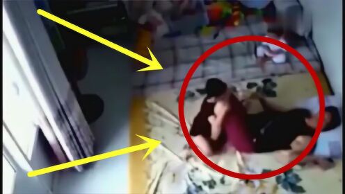 大男孩当街吃人奶，美女看见辣眼一幕，顿时低下头！ ▶2:35