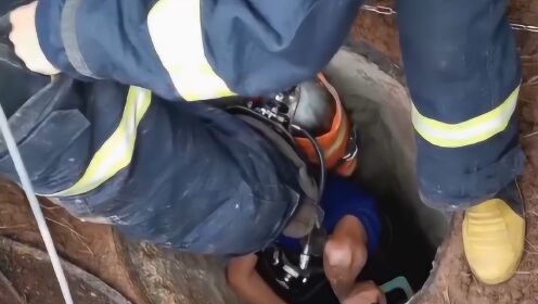 两名工人下井疏通化粪池管道 吸入过量沼气中毒昏倒