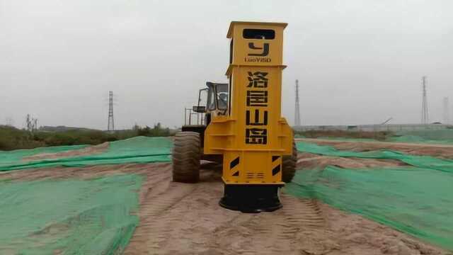 高速液压夯实机 各式各样液压夯施工效果大比拼