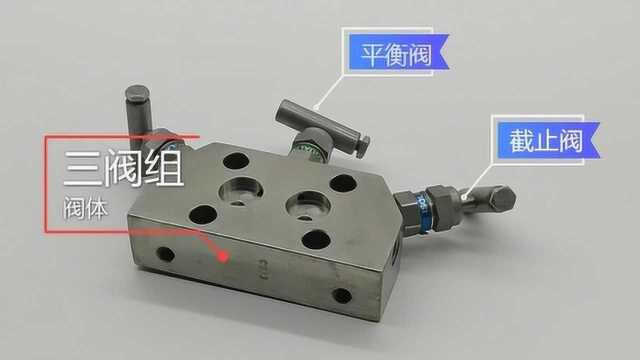 初级仪表工必备技能:三阀组的组成和基本操作