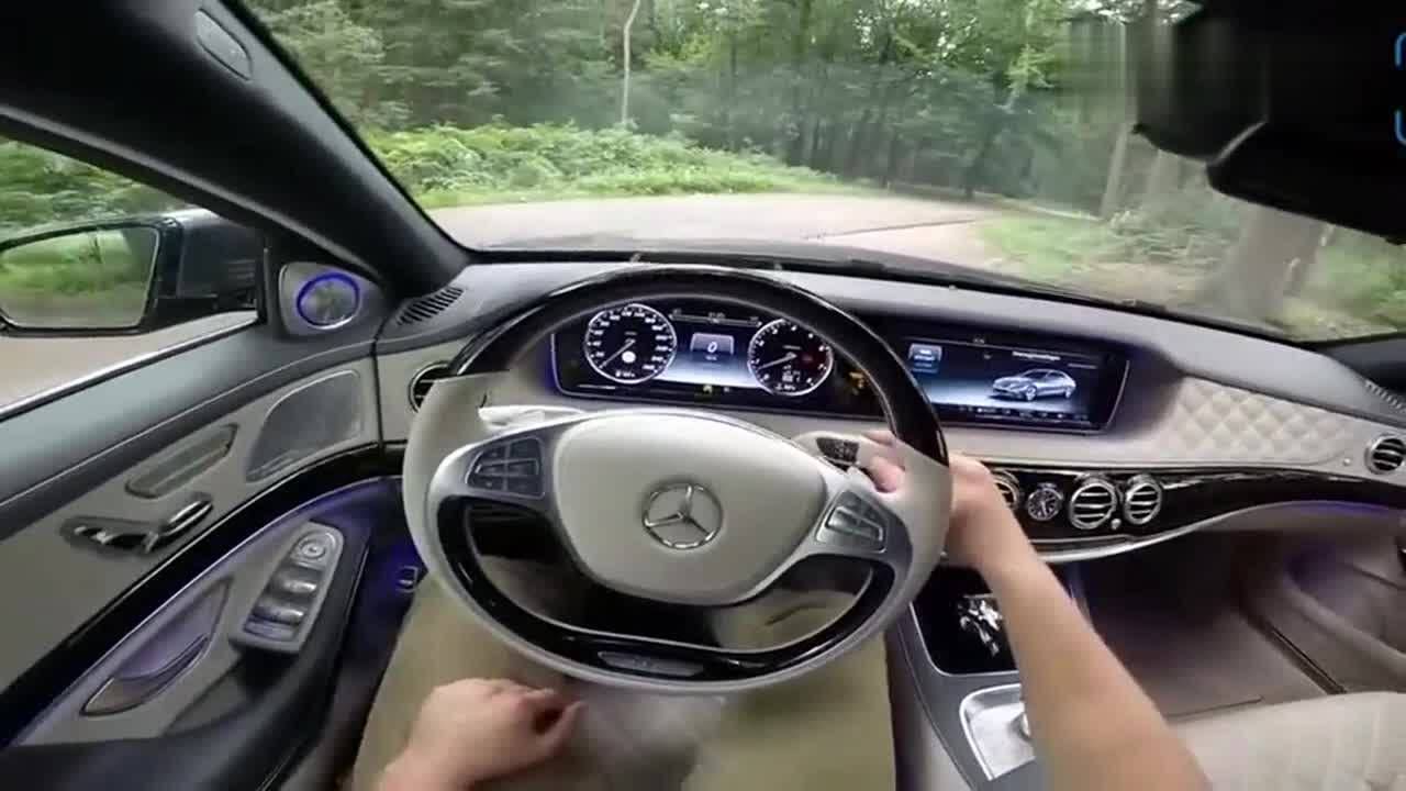 实拍迈巴赫s600内饰,豪华程度不比豪车差