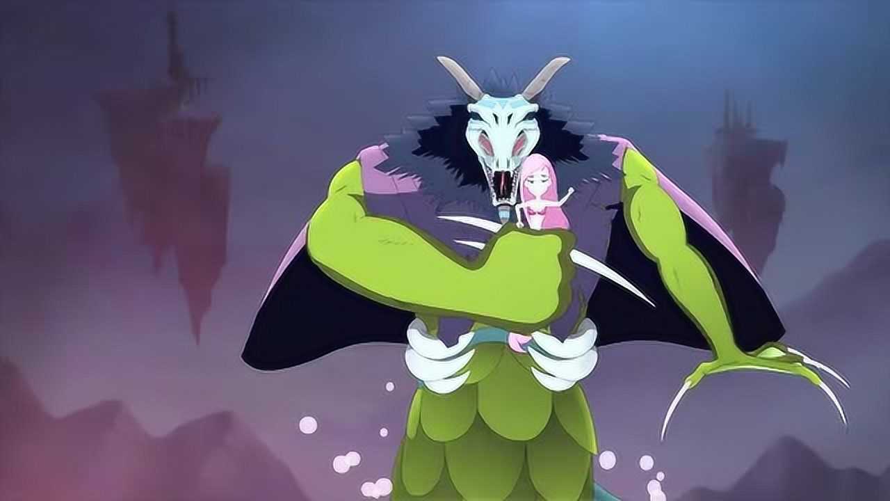 咕噜咕噜美人鱼:鱼丸在海怪肚子里面用刀不停地砍,海怪要支撑不下去