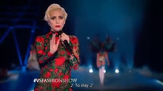 Lady Gaga一曲高潮!维密上抢镜超模的存在