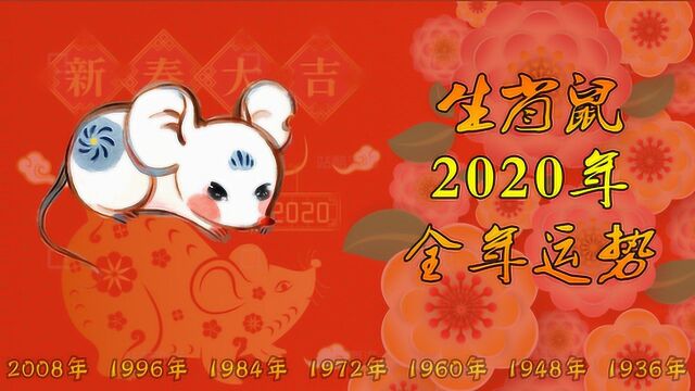 2020年生肖鼠运势 12生肖全年运势