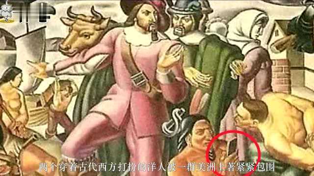 19世纪的油画中为何会出现智能手机?真的有人穿越回去了?