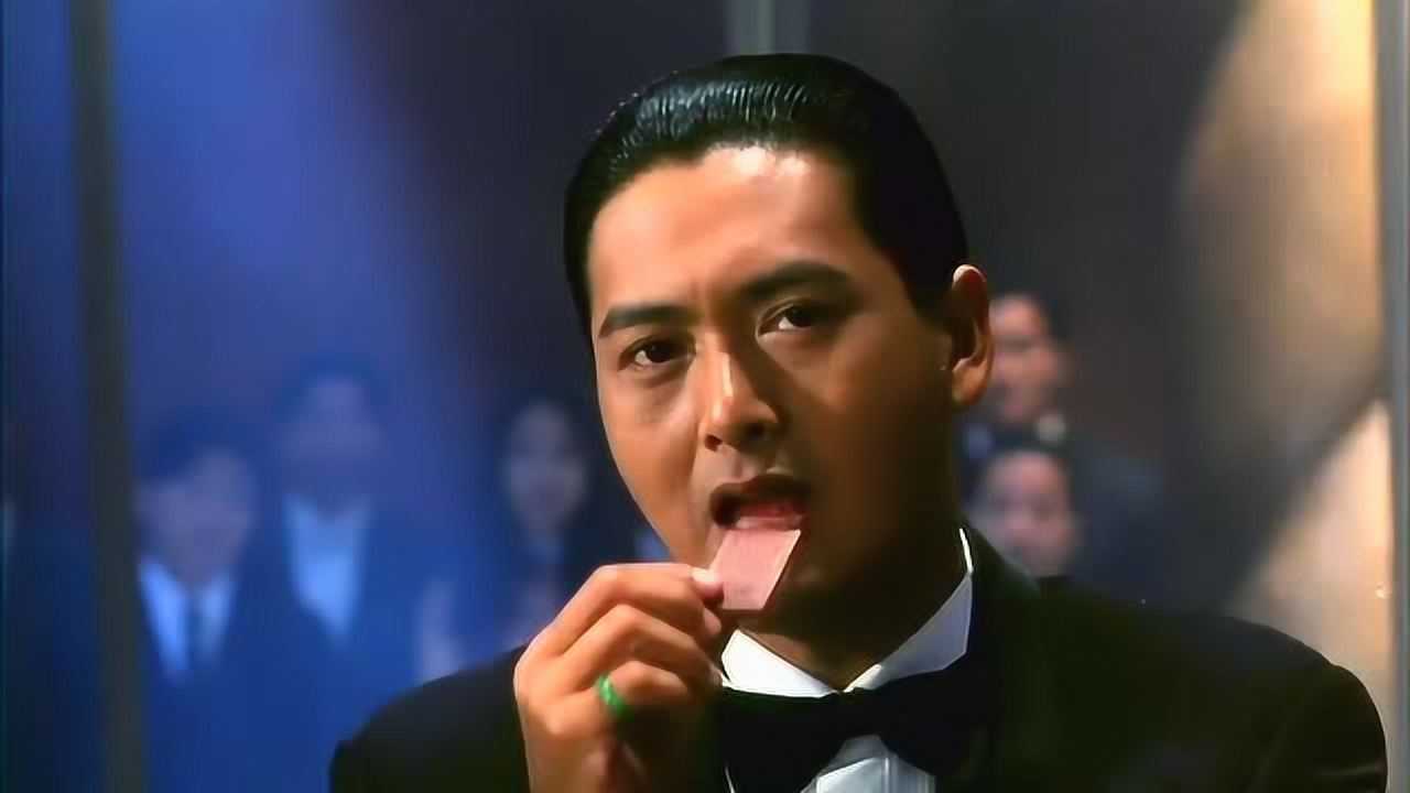 赌神2:发哥每次大赌,都要有的庄严仪式,这是赌神的经典标志!