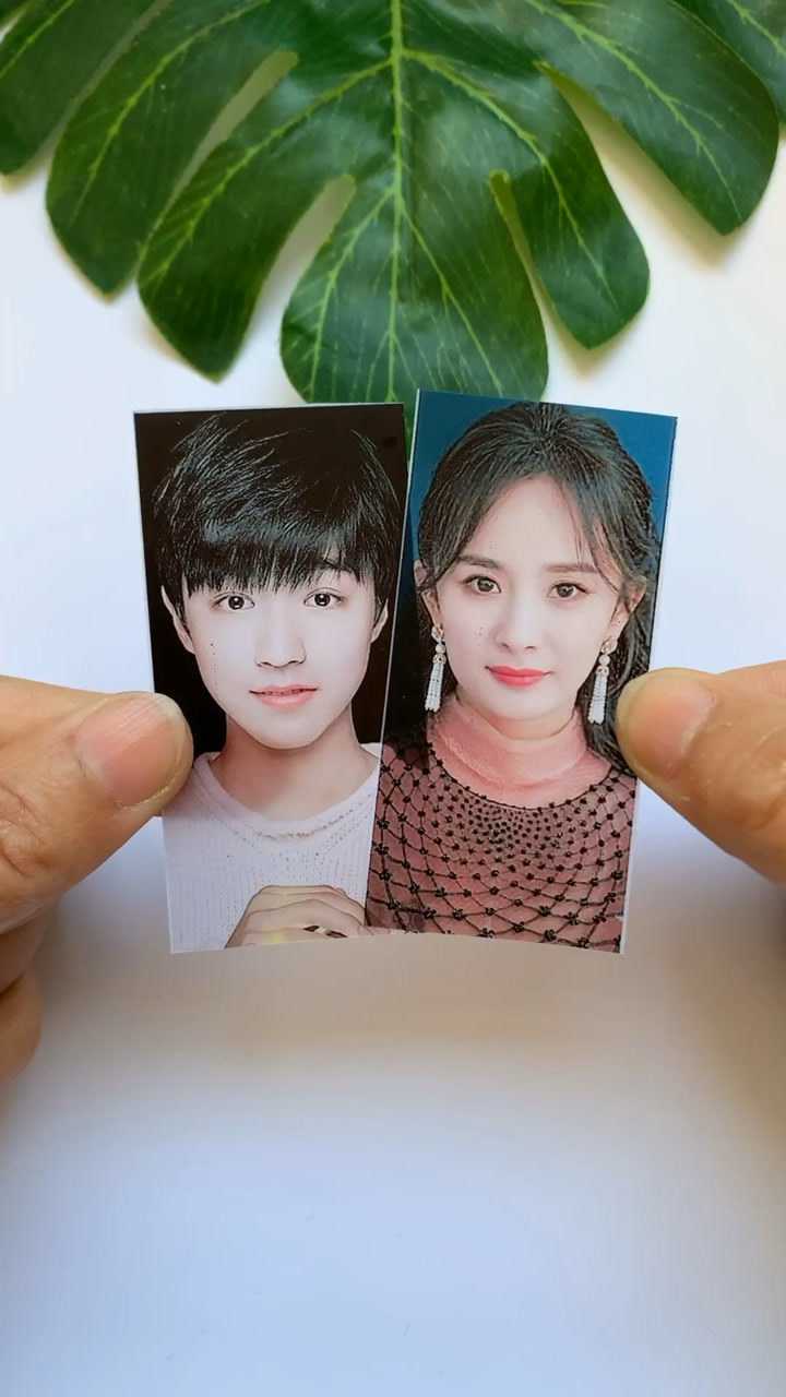 把王俊凯和杨幂的照片合起来会是什么样子呢