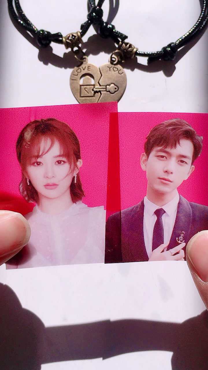 杨紫,李现的照片合起来以后,就是他们宝宝出生的样子