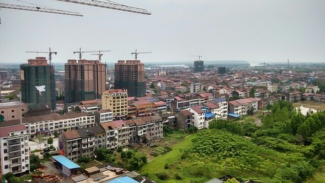 地图里看区域发展,湖南省桃源县城市建设进程