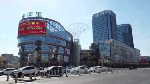 实拍潮州首座城市商业综合体财富中心太壮观了