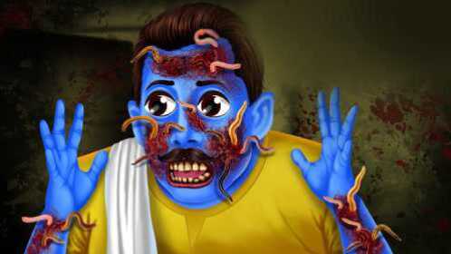 三男子半夜探险被瓢虫咬伤却不在意怎料下一秒竟变成了僵尸