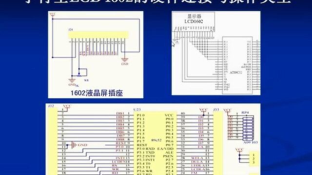 器件的学习与使用系列2 字符型LCD1602的硬件连接与操作类型