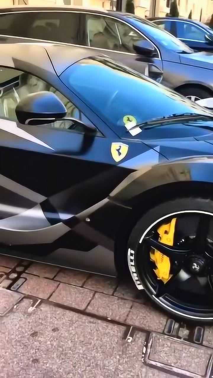 迪拜王子的跑车迷彩色拉法这是真的土豪
