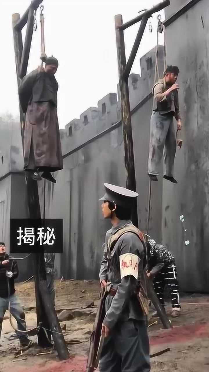 实拍拍戏现场电视剧中把人吊起来行刑的戏竟然是这样拍的