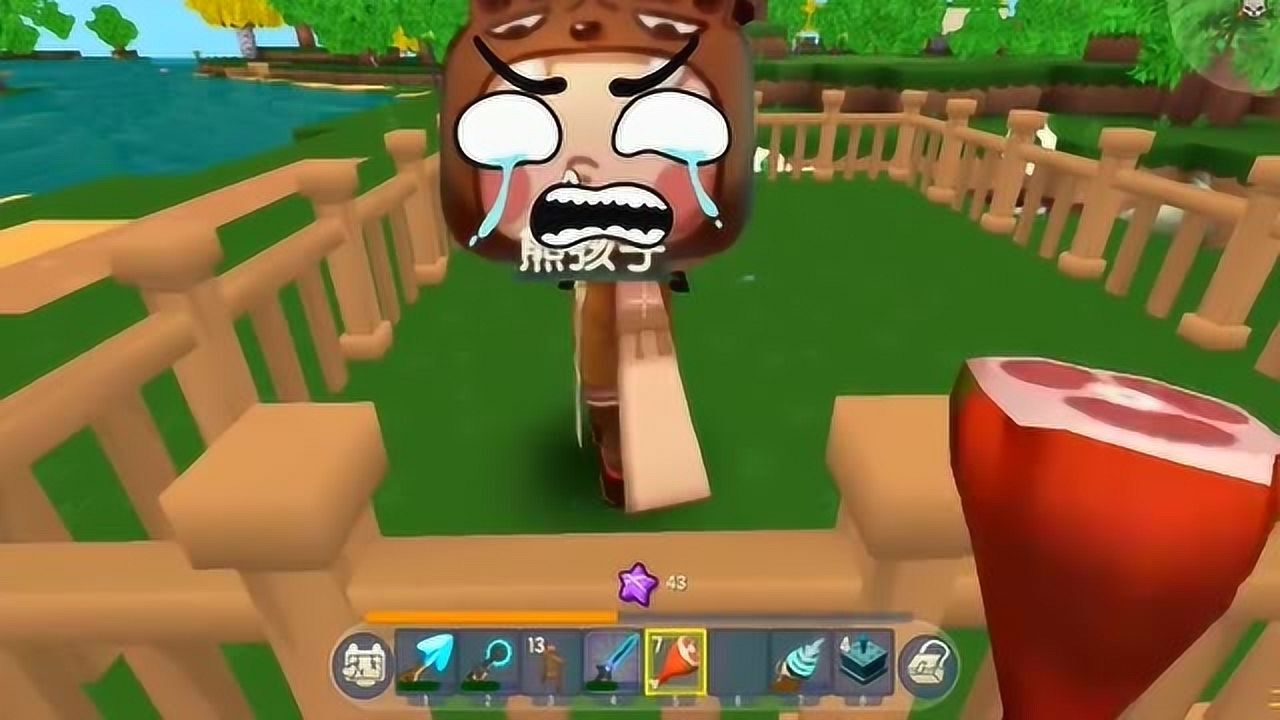 迷你世界二狗子去救兄弟没想到被三只怪物追我能安全逃走吗