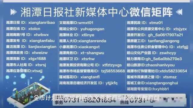 网上报名!电脑摇号!湘潭发布市直义务教育阶段招生实施办法