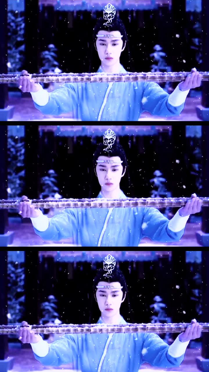 蓝忘机雪中罚跪,是我心中的绝美场景啊!