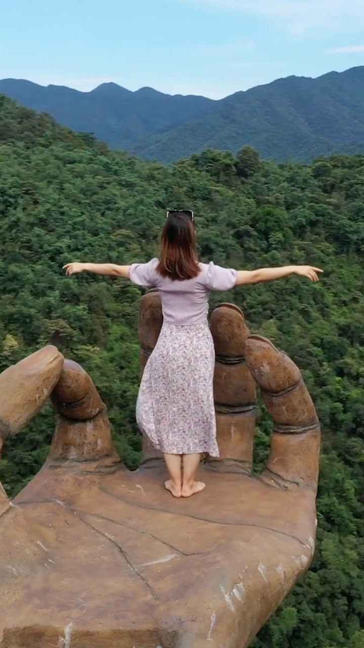 这种拥抱大自然的感觉太好了吧简称天人合一