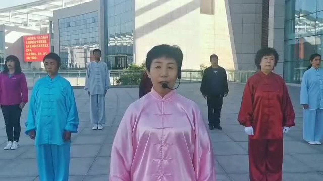 《养生太极掌》第三套(六): 11.浪里行舟 12.野马分鬃