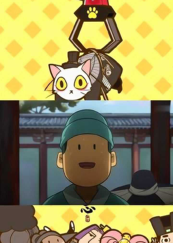 陈拾:猫爷,你拿令牌的样子还挺帅哈