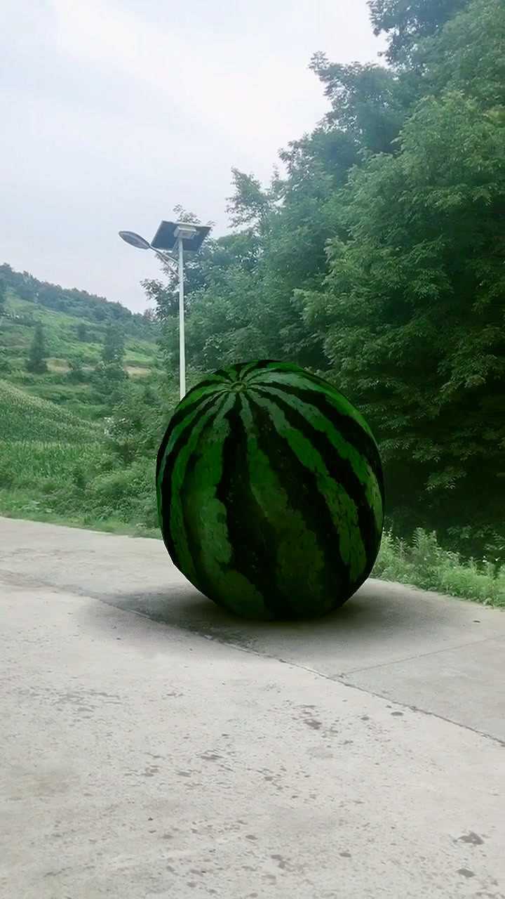 好大西瓜呀,能吃好久