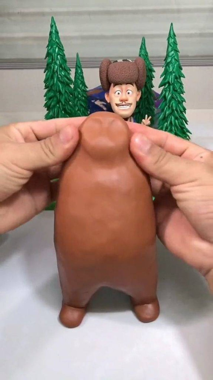 手工做个熊大