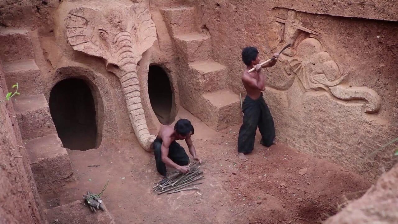 丛林深处有人家,壁画装厅,圣兽看门_高清1080P在线观看平台_腾讯视频