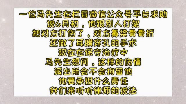 帮忙有一套:打伤他人应该负什么法律责任?