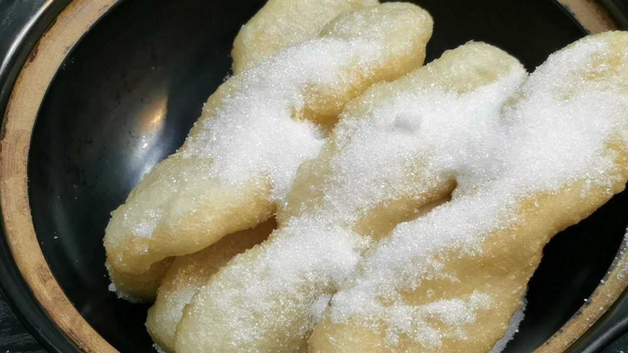 杭州人爱吃的炸糕我们小时候都叫洋糖糕酥软香糯