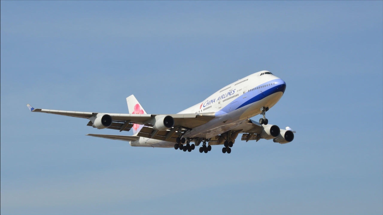 波音747图片降落图片