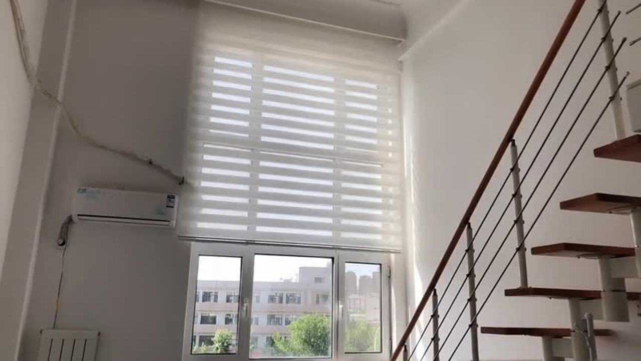 电动柔纱帘的安装与效果演示_高清1080P在线观看平台_腾讯视频