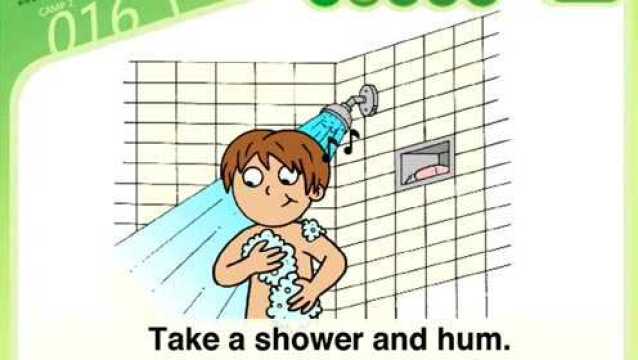 Take a shower