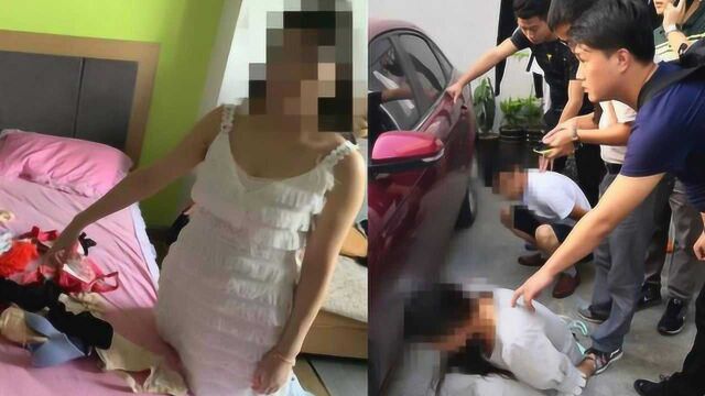 不堪入目!直击赣州警方突袭涉黄平台现场 14名男女被抓获归案