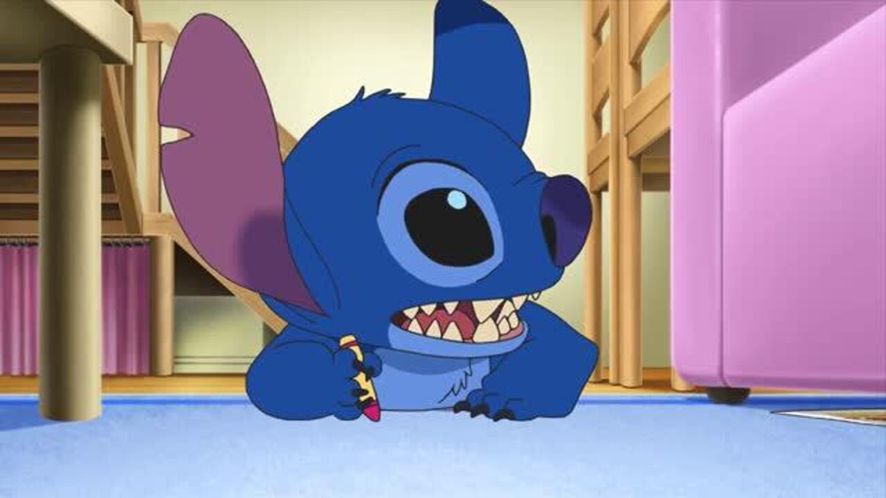 星际宝贝:今天是柔奈的生日,史迪奇假装忘记!