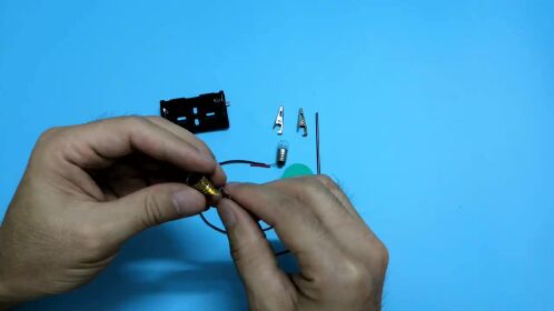 自制变阻器儿童科学小制作滑动变阻器