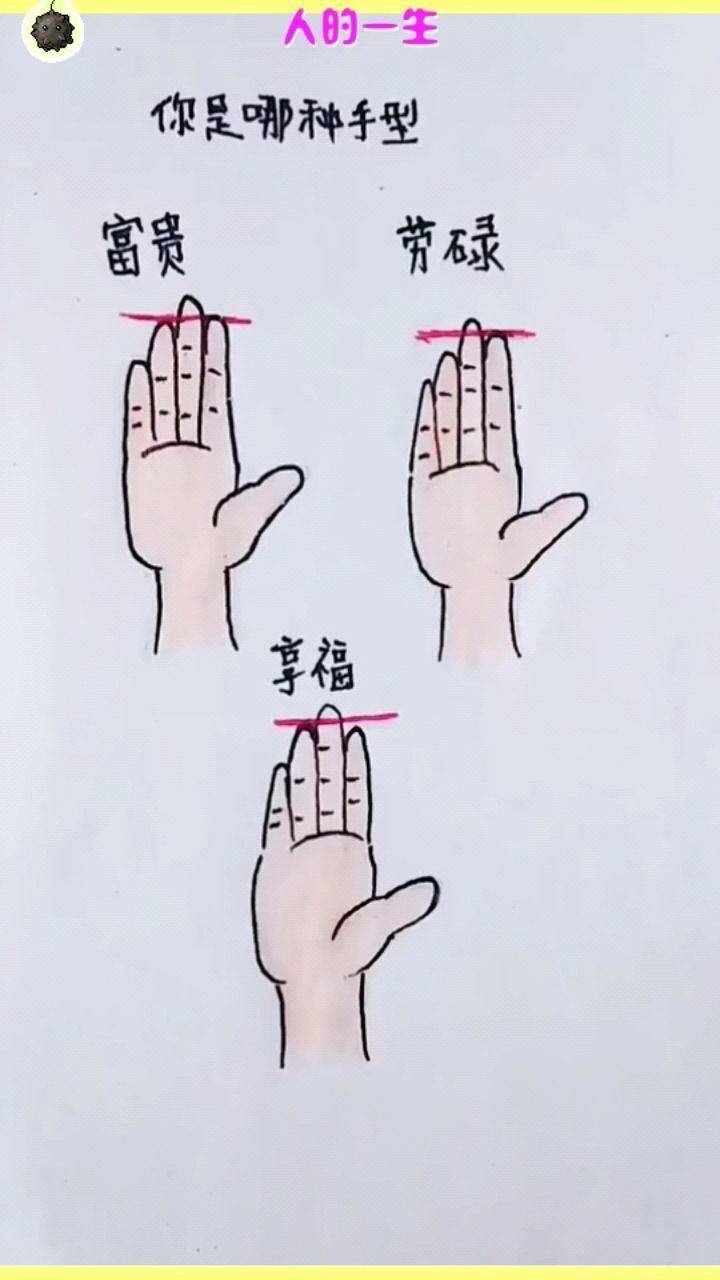 人的一生,富贵,劳碌,享福,从手型就可以看出