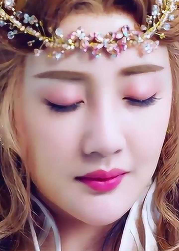 潮涯公主陈欣予颜值远山芙蓉冰肌玉骨