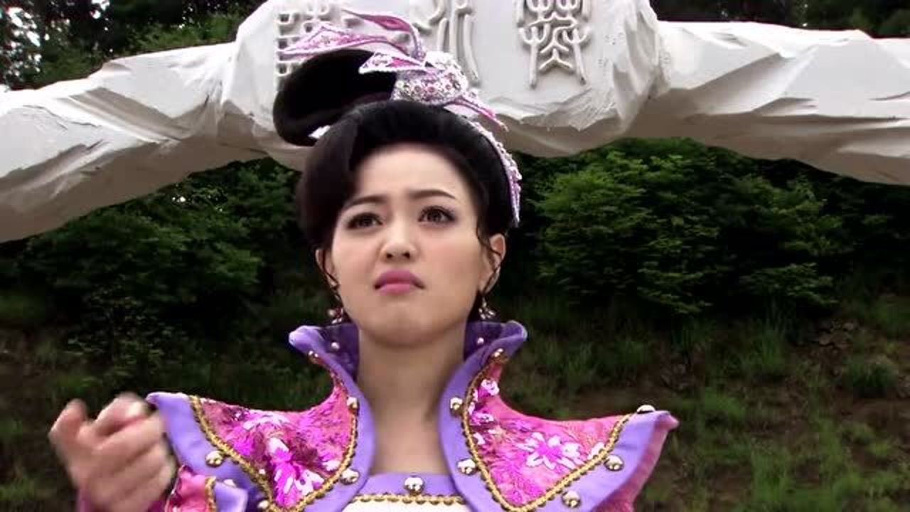 封神英雄榜:小蝶摆下寒冰阵,小蝶困住黄氏父子和及李靖