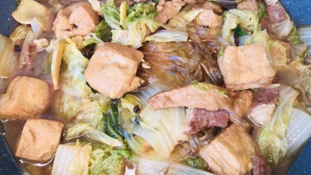 大锅菜家庭版做法,肥肉不腻,瘦肉鲜嫩入味,农村厨子教你做法