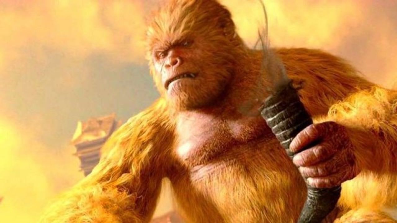 一只巨猿暴打牛头怪,原来它就是孙悟空,一部奇幻特效片!