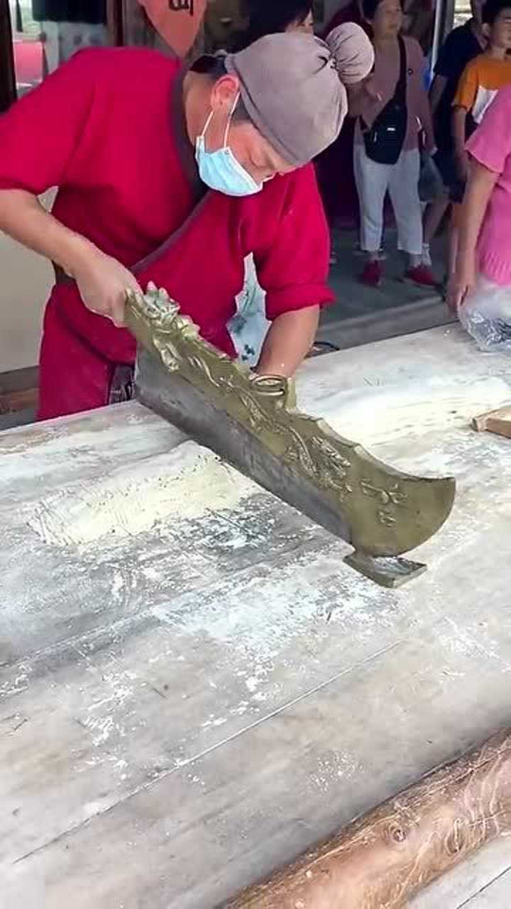 高手在民间真正的大刀切面是这样切的