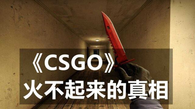 为何csgo在国内火不起来?关键是V社的不肯放权