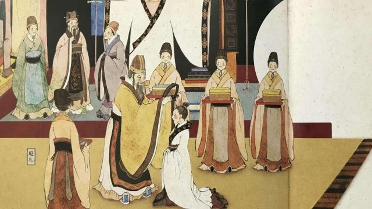 古人为何非要行跪拜大礼?聊聊古代见面礼仪的冷知识_高清1080P在线观看平台_腾讯视频