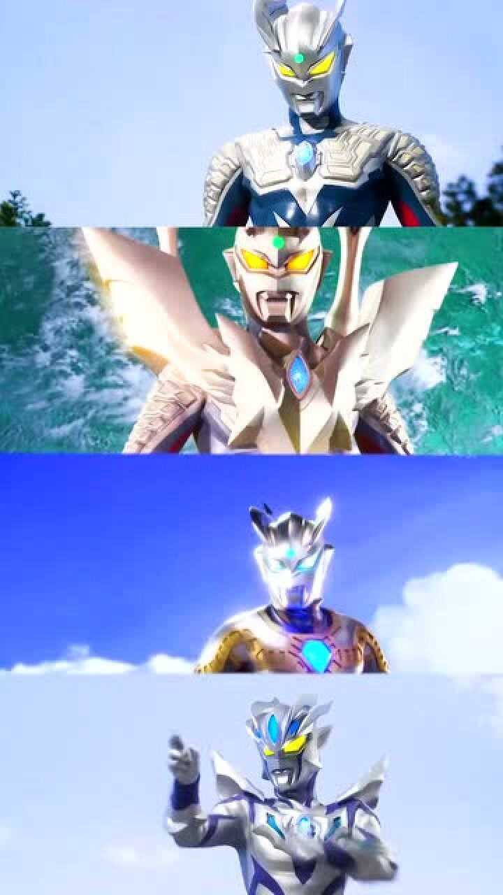 赛罗奥特曼,四种变身形态合集!